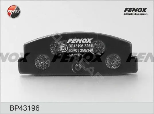 Тормозные колодки FENOX BP43196
