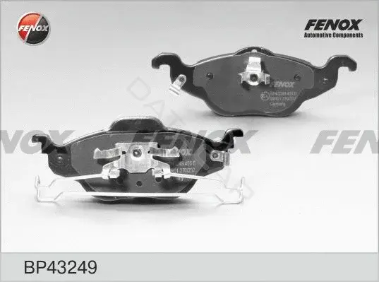 Тормозные колодки FENOX BP43249