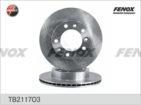 Тормозные диски FENOX TB2117O3