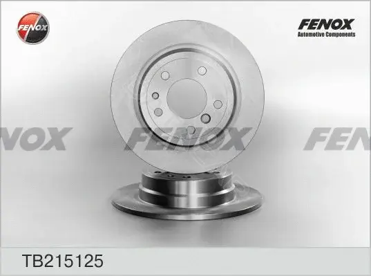 Тормозные диски FENOX TB215125