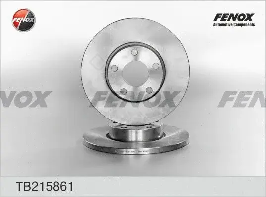 Тормозные диски FENOX TB215861