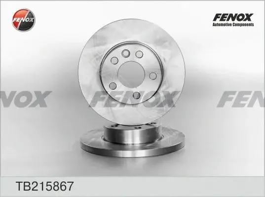 Тормозные диски FENOX TB215867