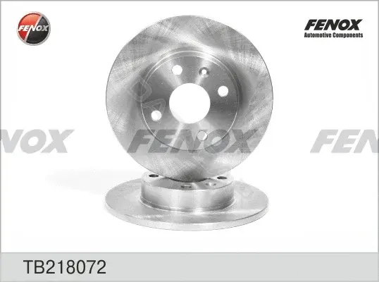 Тормозные диски FENOX TB218072