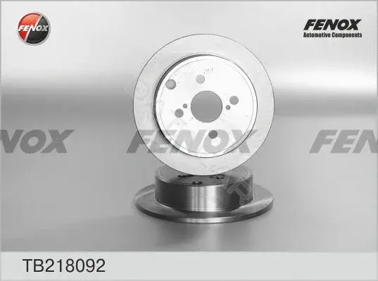 Тормозные диски FENOX TB218092