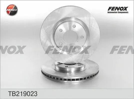 Тормозные диски FENOX TB219023