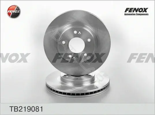 Тормозные диски FENOX TB219081