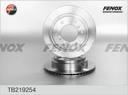 Тормозные диски FENOX TB219254