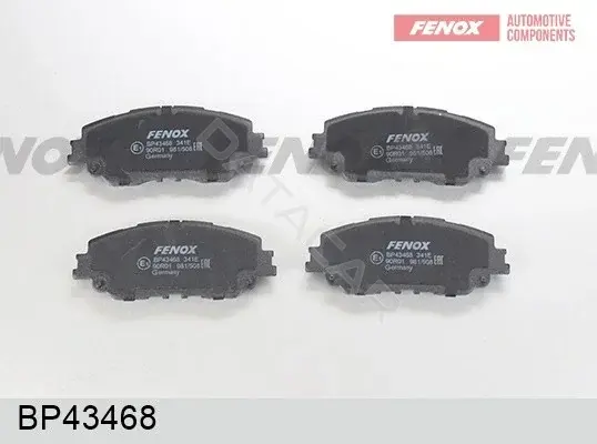 Тормозные колодки FENOX BP43468