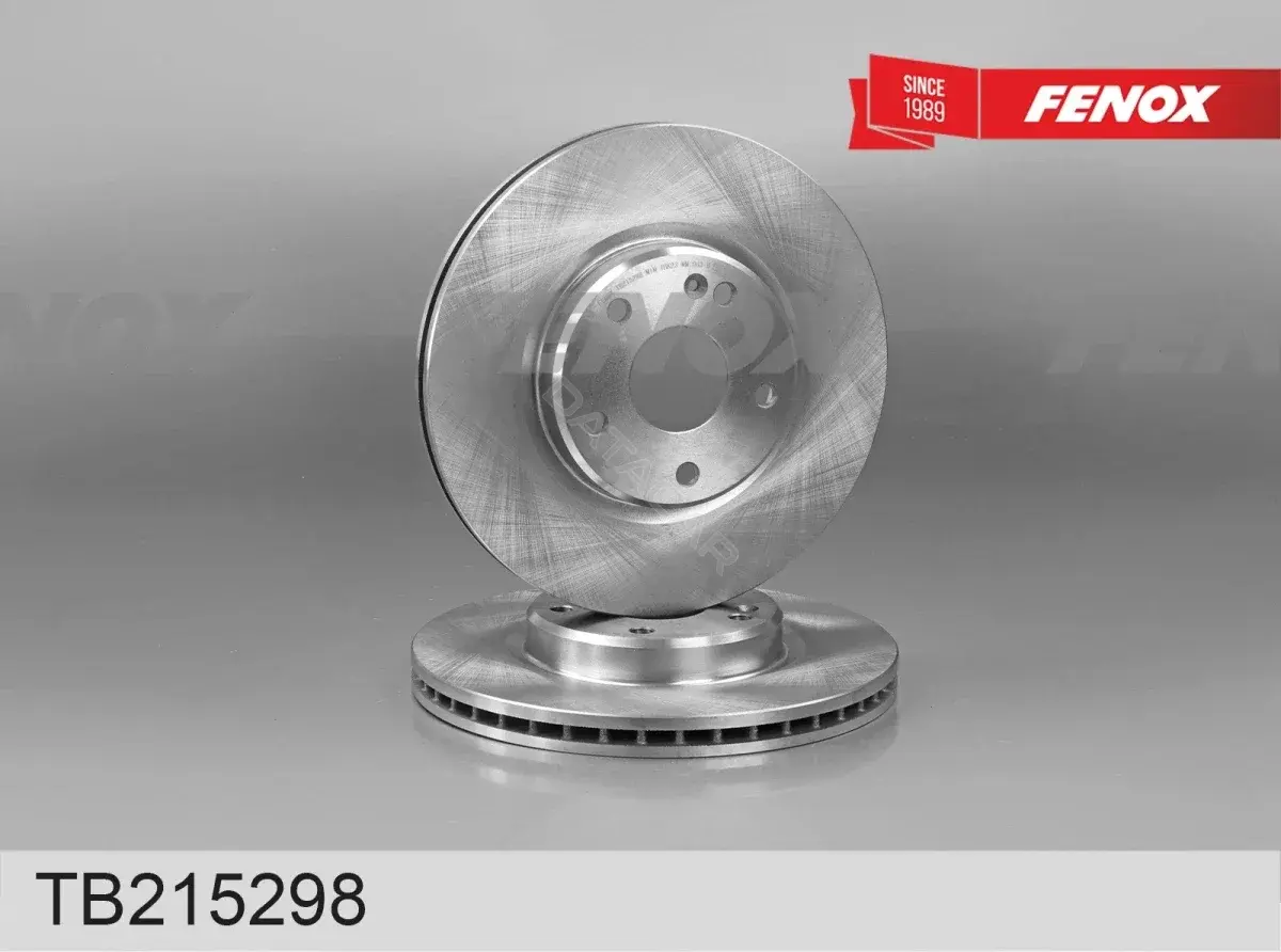 Тормозные диски FENOX TB215298