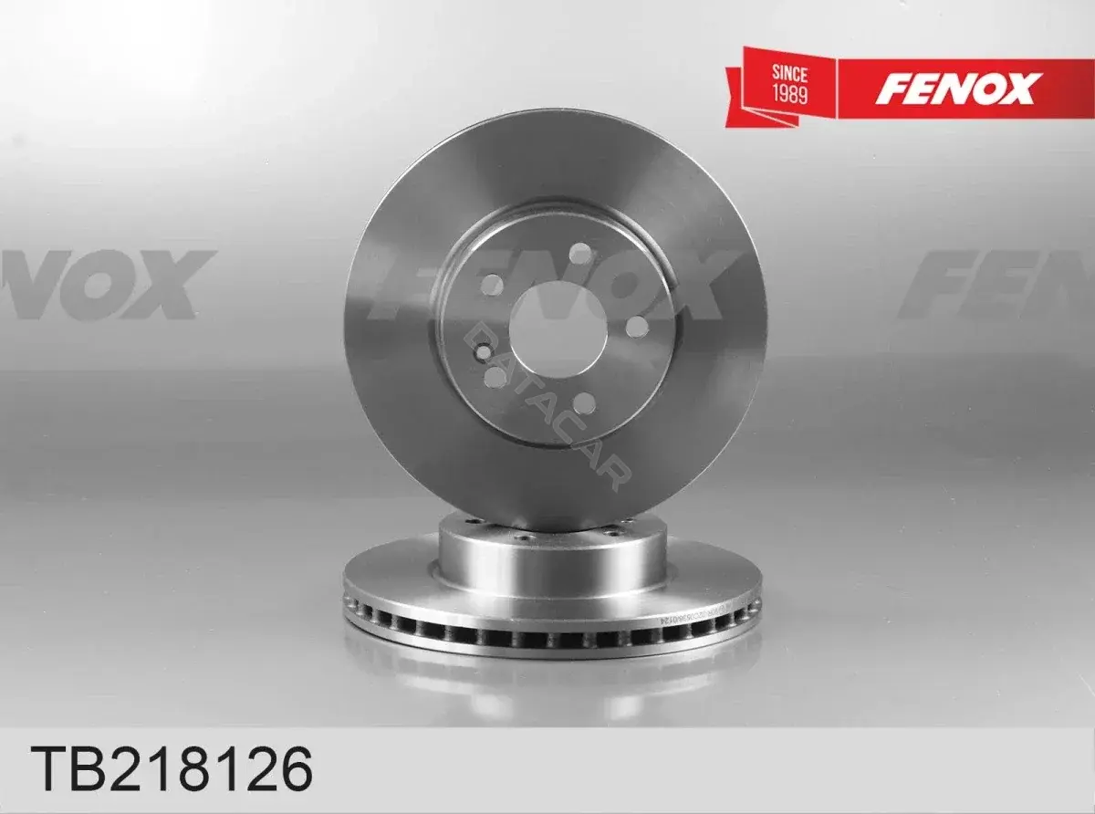 Тормозные диски FENOX TB218126