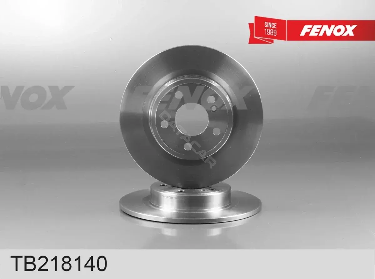 Тормозные диски FENOX TB218140