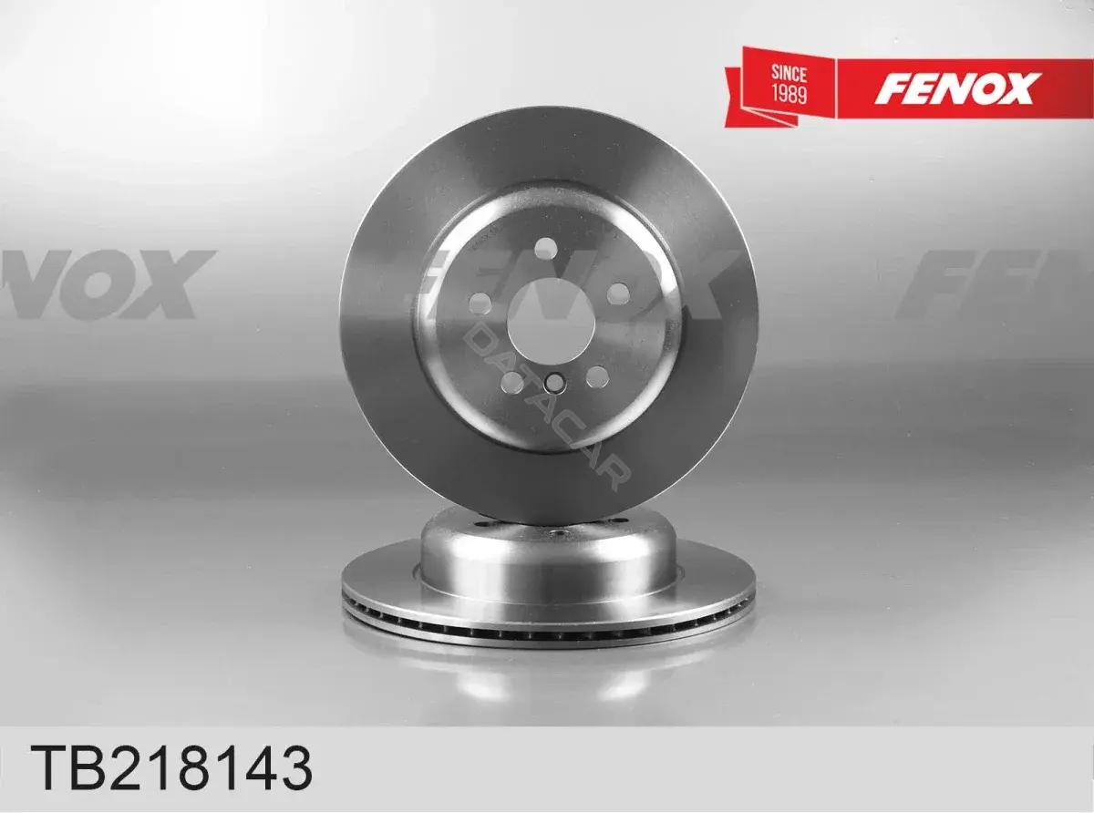 Тормозные диски FENOX TB218143