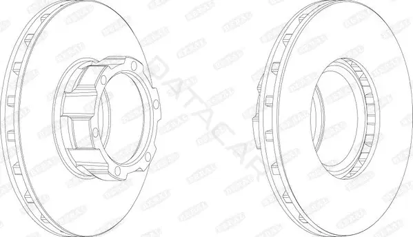 Тормозные диски BERAL BCR162A