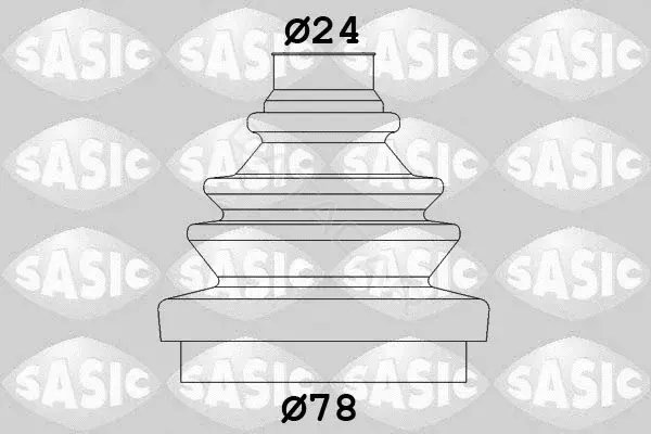Пыльник шруса SASIC 2933013