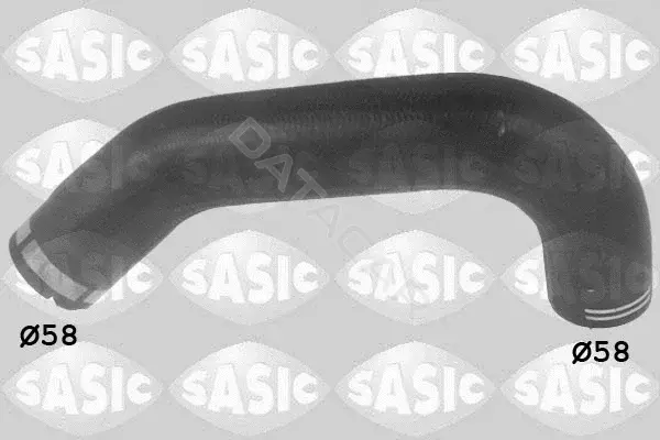 Патрубок интеркулера SASIC 3330023