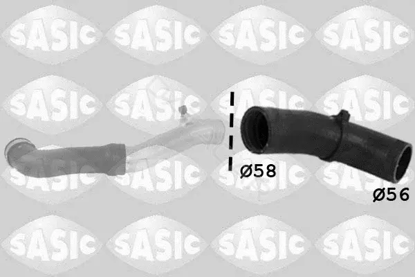 Патрубок интеркулера SASIC 3356024