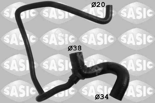 Патрубки системы охлаждения SASIC 3406258