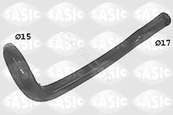 Патрубки системы охлаждения SASIC SWH0350