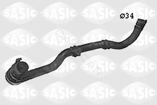 Патрубки системы охлаждения SASIC SWH0486