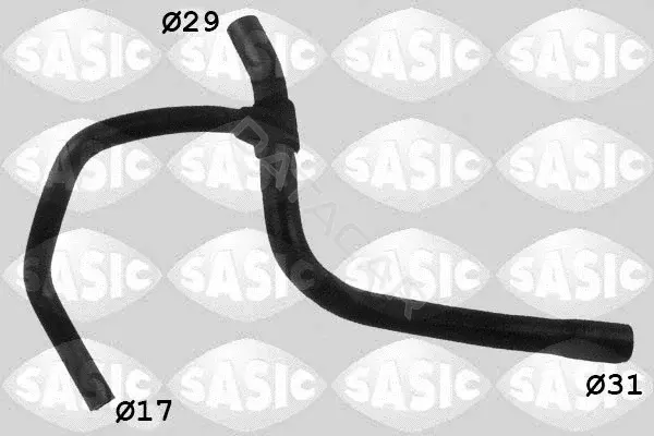 Патрубки системы охлаждения SASIC SWH4344