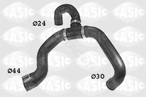 Патрубки системы охлаждения SASIC SWH6661
