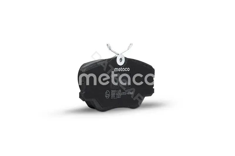 Тормозные колодки METACO 3000-126