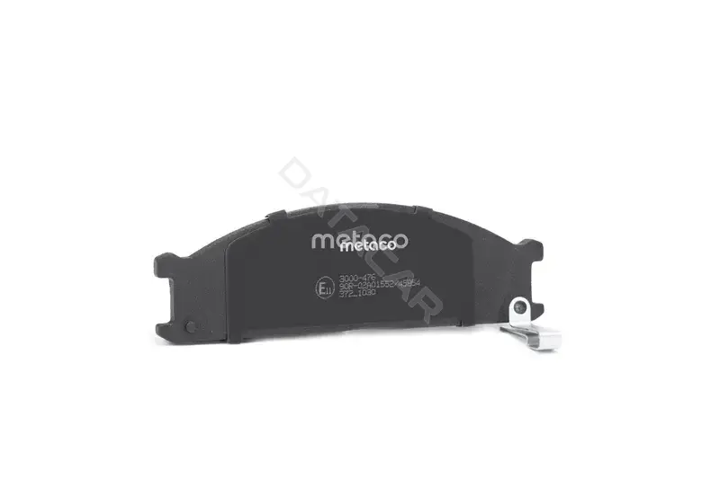 Тормозные колодки METACO 3000-476