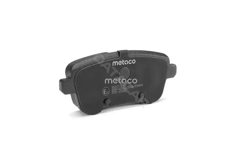 Тормозные колодки METACO 3010-100