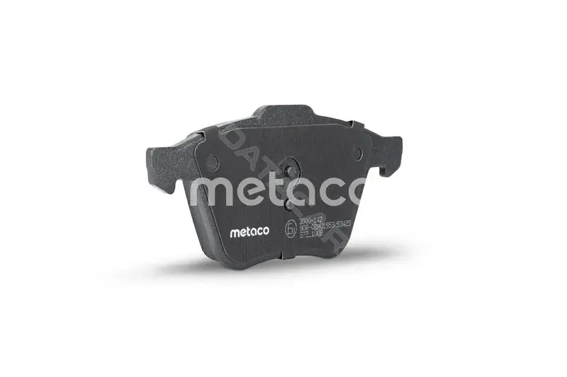 Тормозные колодки METACO 3000-142