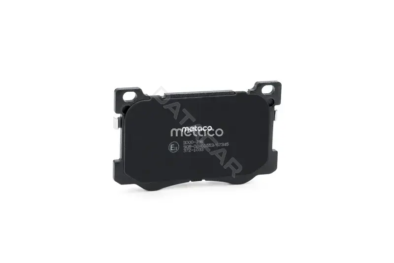 Тормозные колодки METACO 3000-396