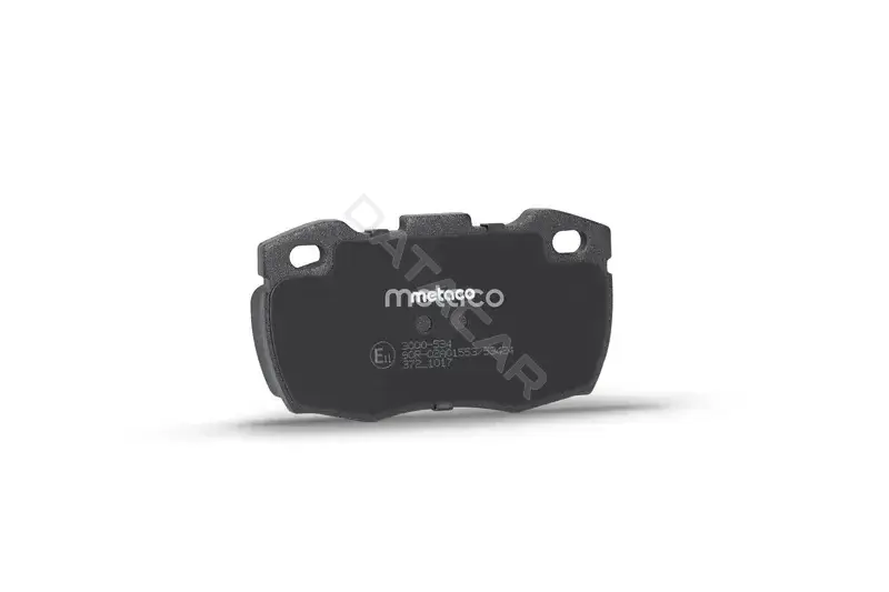 Тормозные колодки METACO 3000534