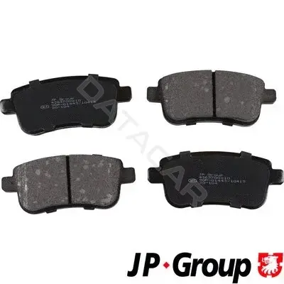 Тормозные колодки JP GROUP 4363700210