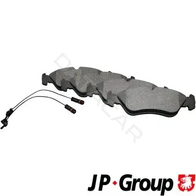 Тормозные колодки JP GROUP 1163705510