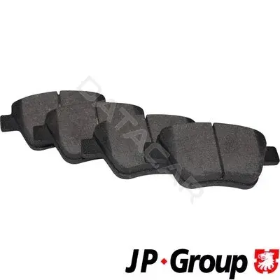 Тормозные колодки JP GROUP 1163707210