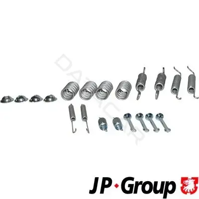 Ремкомплект тормозных колодок JP GROUP 1164001410