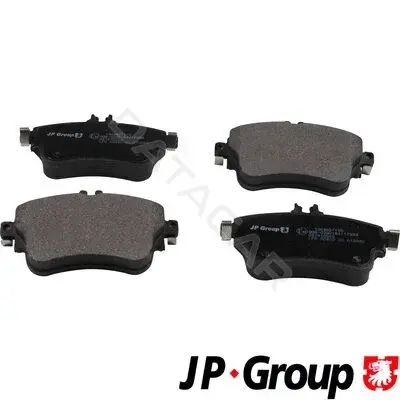 Тормозные колодки JP GROUP 1363607110