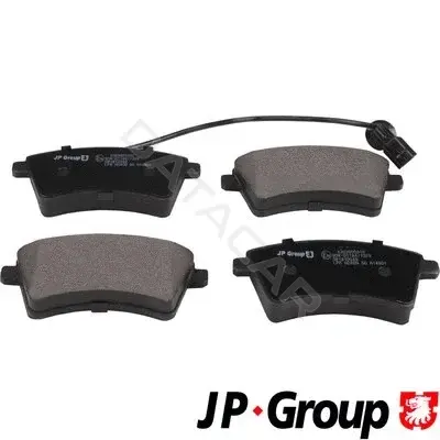 Тормозные колодки JP GROUP 4363605910
