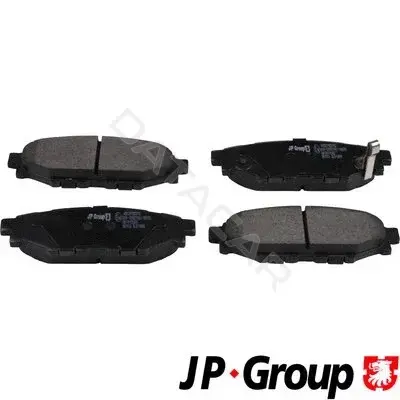 Тормозные колодки JP GROUP 4663700310