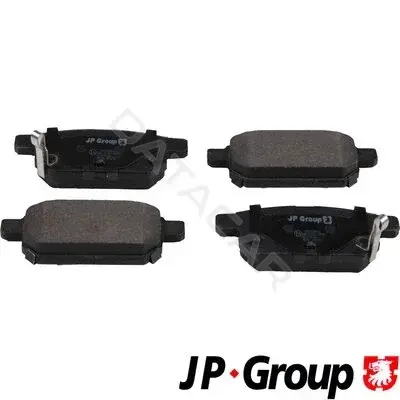 Тормозные колодки JP GROUP 4763700210