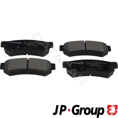 Тормозные колодки JP GROUP 6363700110