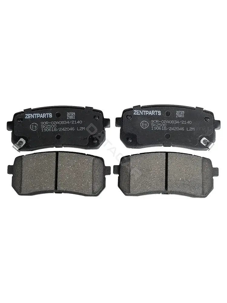 Тормозные колодки ZentParts Z07329