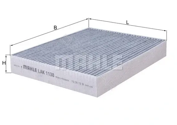 Фильтр салонный KNECHT/MAHLE LAK1138