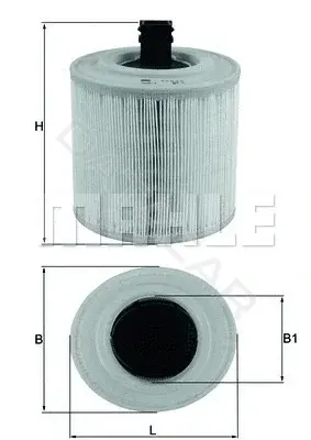 Воздушный фильтр KNECHT/MAHLE LX3015/14