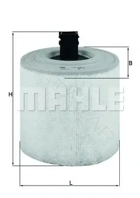 Воздушный фильтр KNECHT/MAHLE LX3015/16