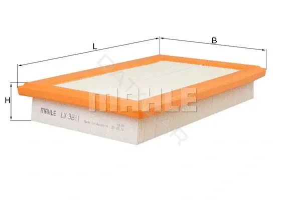 Воздушный фильтр KNECHT/MAHLE LX3811