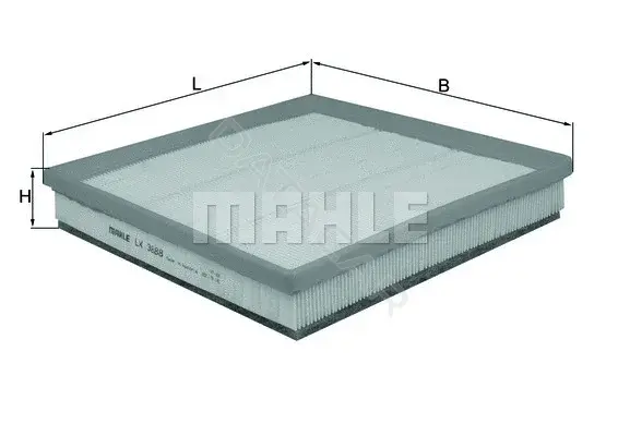 Воздушный фильтр KNECHT/MAHLE LX3888