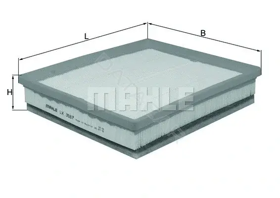 Воздушный фильтр KNECHT/MAHLE LX3987