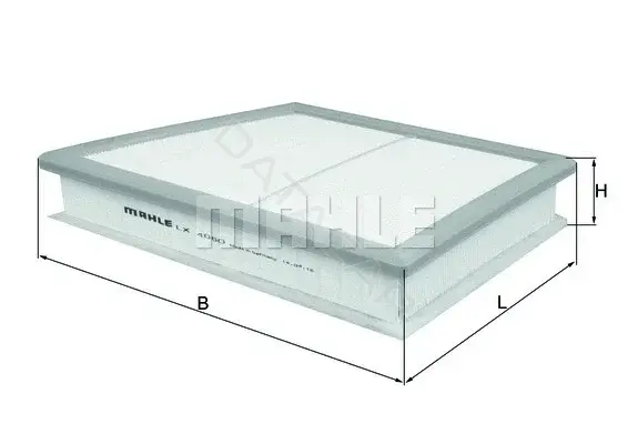 Воздушный фильтр KNECHT/MAHLE LX4060