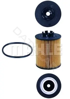 Масляный фильтр KNECHT/MAHLE OX173/2D