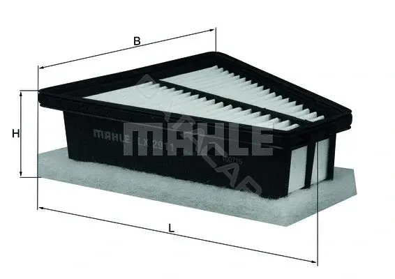 Воздушный фильтр KNECHT/MAHLE LX2911